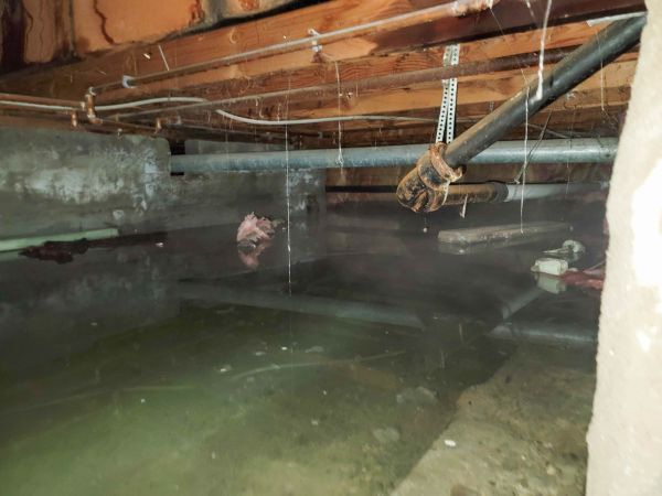Crawl Space Drying in Titusville