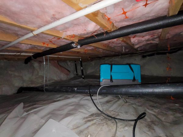 Crawl Space Water Remediation in Titusville