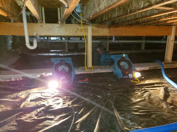 Crawlspace Water Extraction