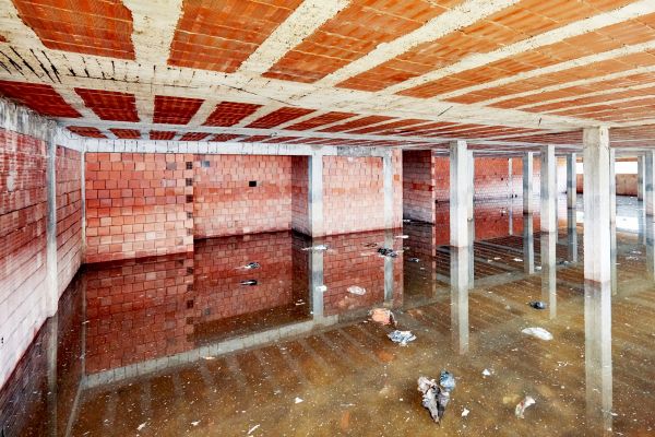 Basement Flood Remediation in Titusville